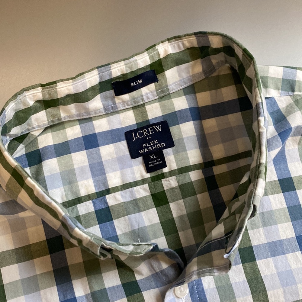 J. Crew Flex Washed Button Down Shirt SIZE XL - Picture 3 of 3